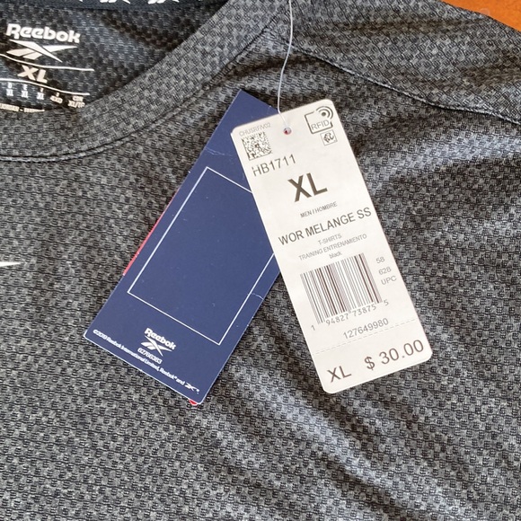 Reebok Short Sleeve Performance Tee - Picture 2 of 2